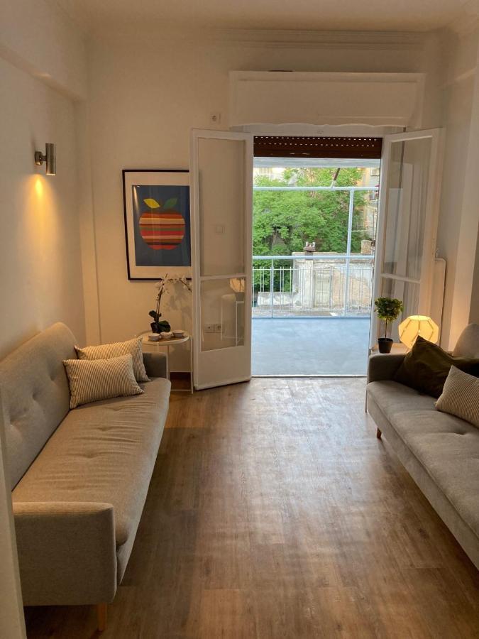 Great Apartment With Terrace In Central Athene Buitenkant foto